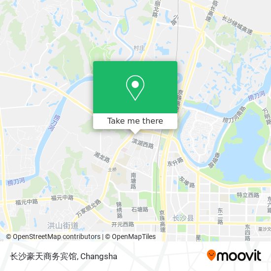 长沙豪天商务宾馆 map