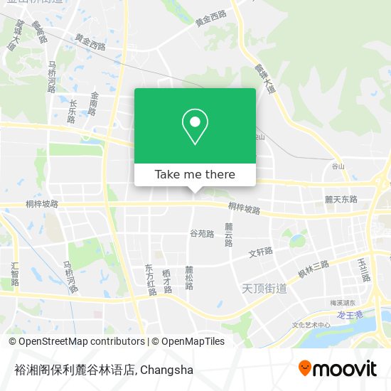 裕湘阁保利麓谷林语店 map