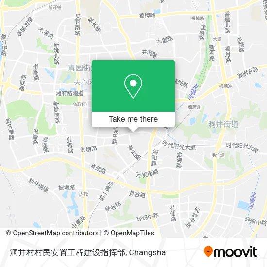 洞井村村民安置工程建设指挥部 map