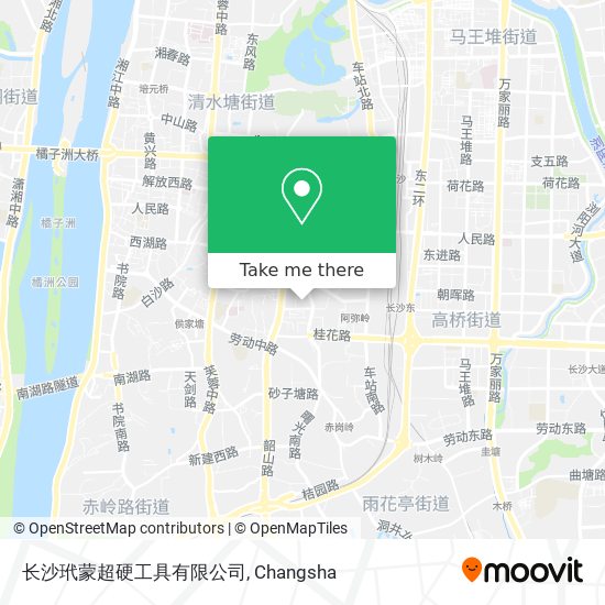 长沙玳蒙超硬工具有限公司 map