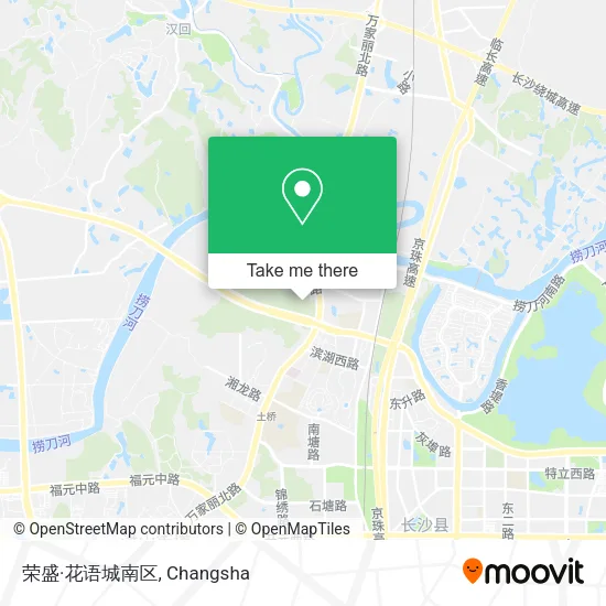 荣盛·花语城南区 map