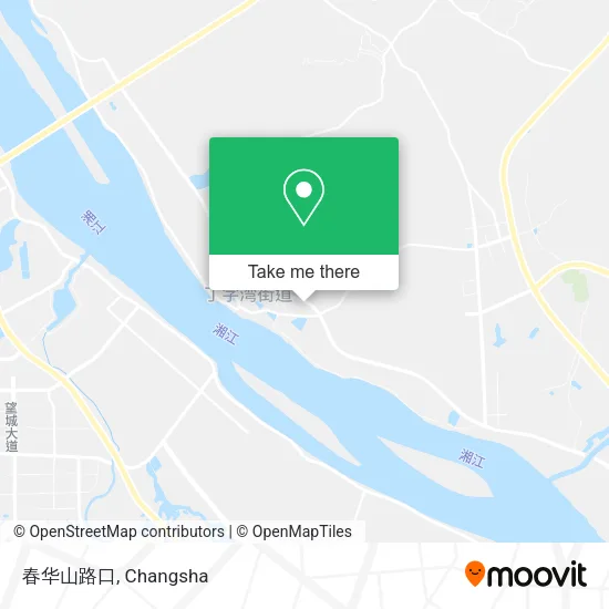 春华山路口 map