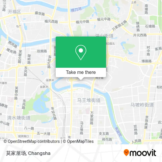 莫家屋场 map