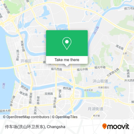 停车场(洪山环卫所东) map