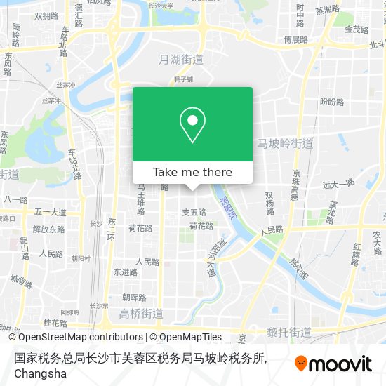 国家税务总局长沙市芙蓉区税务局马坡岭税务所 map