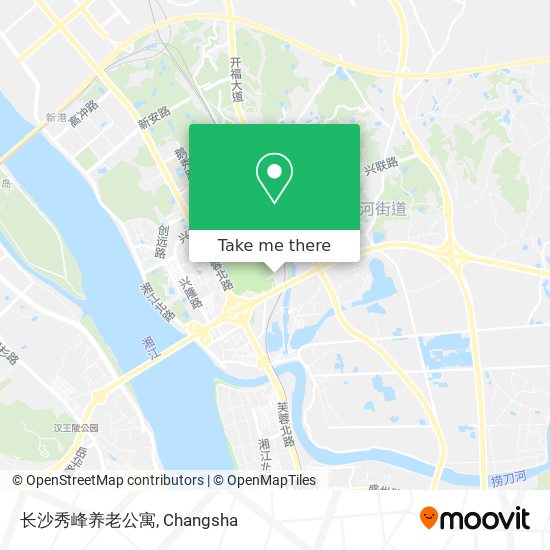 长沙秀峰养老公寓 map