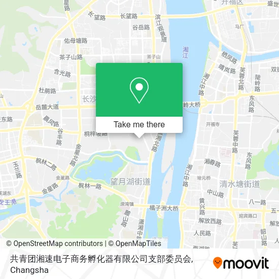 共青团湘速电子商务孵化器有限公司支部委员会 map