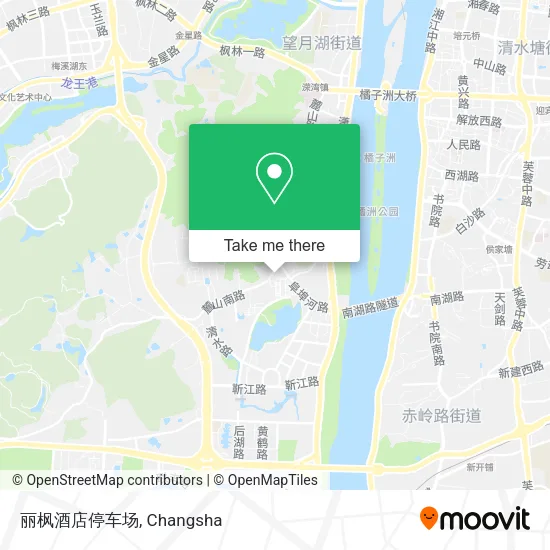 丽枫酒店停车场 map