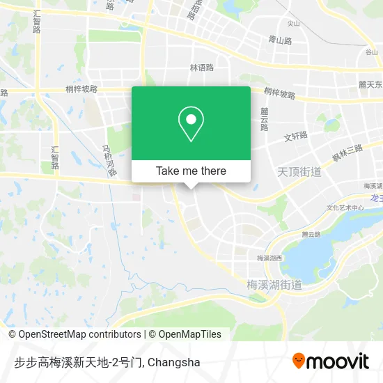 步步高梅溪新天地-2号门 map