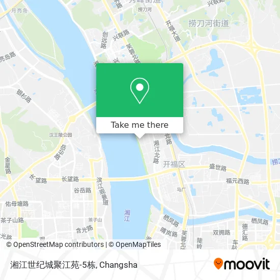 湘江世纪城聚江苑-5栋 map