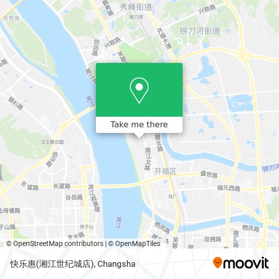 快乐惠(湘江世纪城店) map