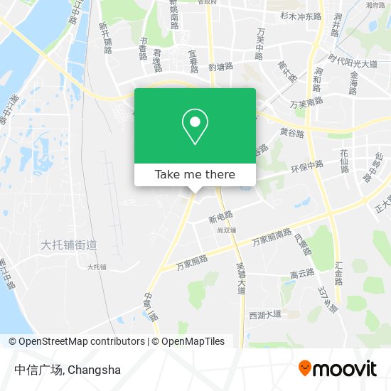 中信广场 map