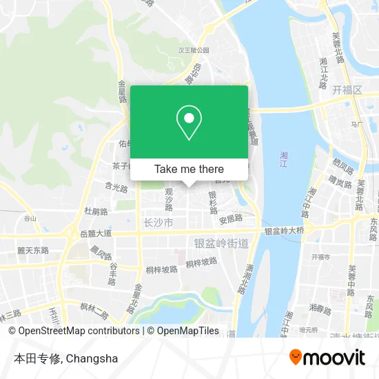 本田专修 map