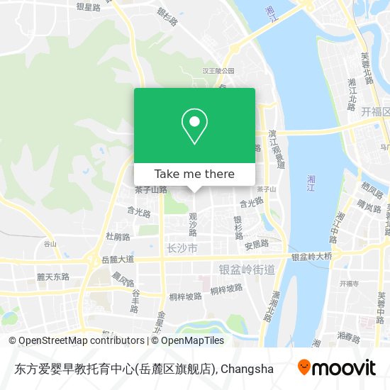 东方爱婴早教托育中心(岳麓区旗舰店) map