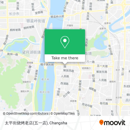 太平街烧烤老店(五一店) map