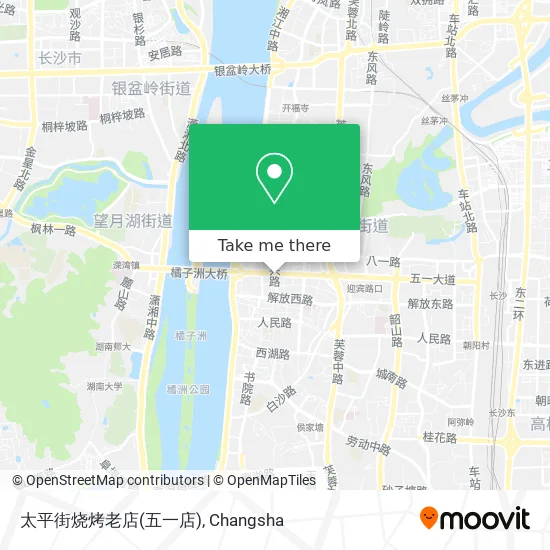太平街烧烤老店(五一店) map