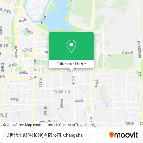 博世汽车部件(长沙)有限公司 map