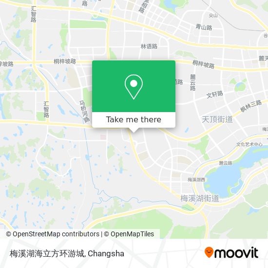 梅溪湖海立方环游城 map