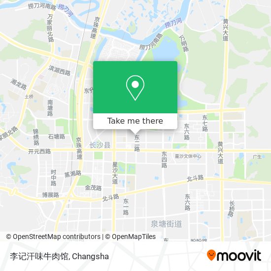 李记汗味牛肉馆 map