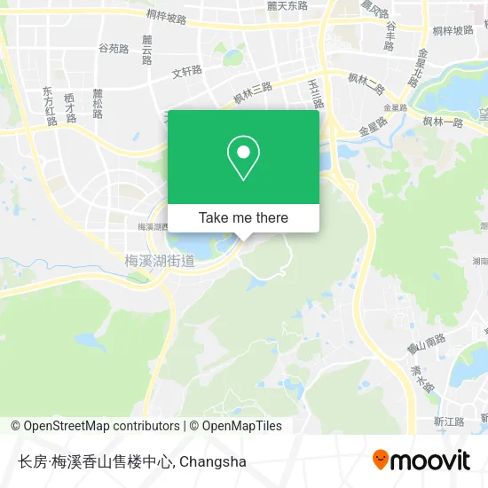长房·梅溪香山售楼中心 map