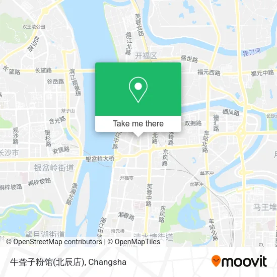 牛聋子粉馆(北辰店) map