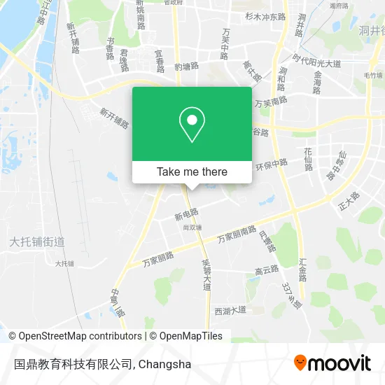 国鼎教育科技有限公司 map