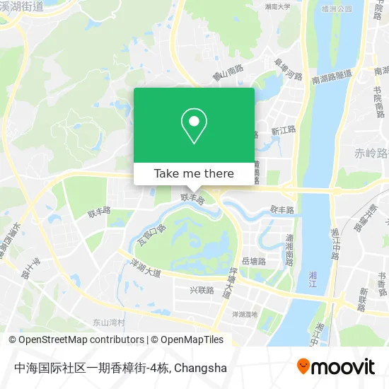 中海国际社区一期香樟街-4栋 map