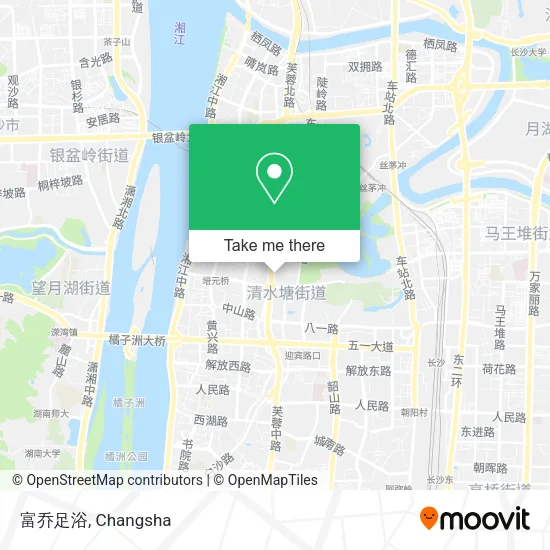 富乔足浴 map