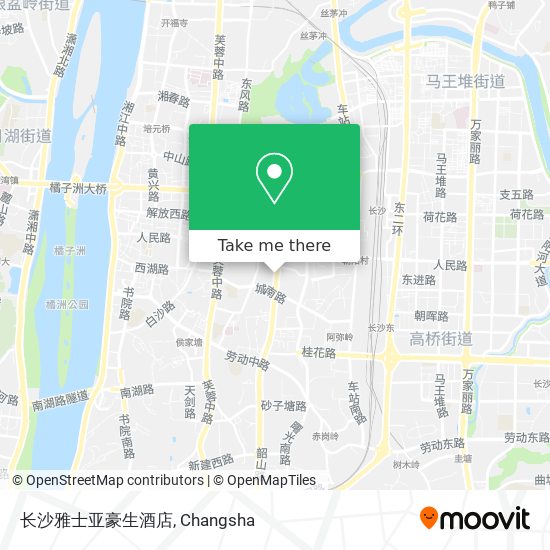 长沙雅士亚豪生酒店 map