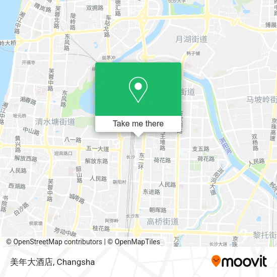 美年大酒店 map