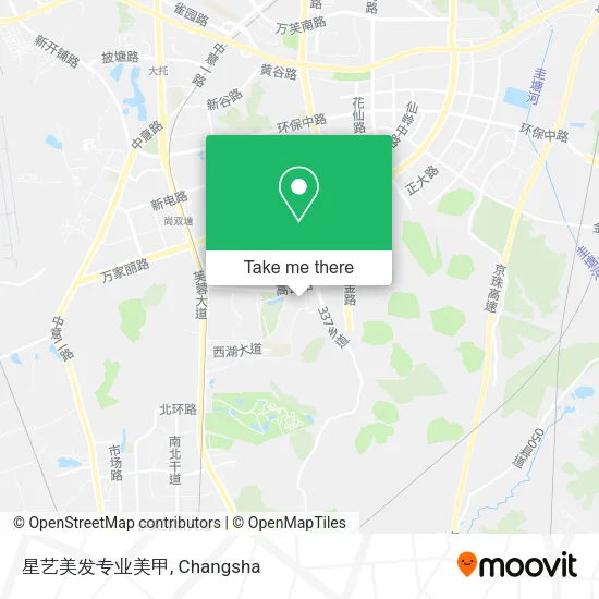 星艺美发专业美甲 map
