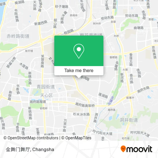 金舞门舞厅 map