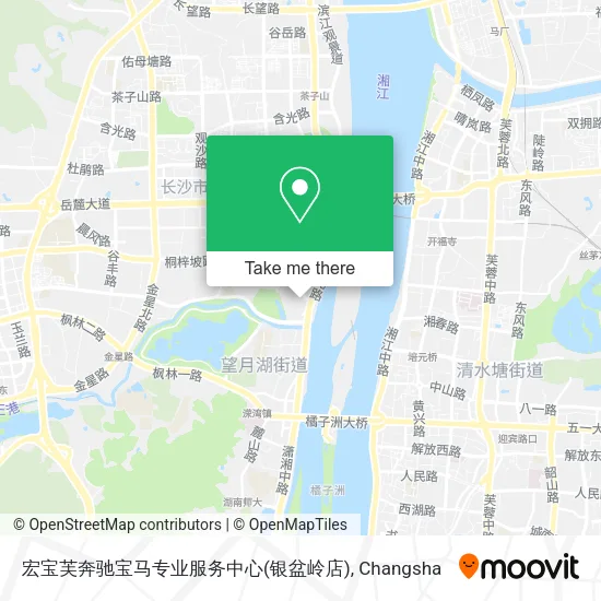 宏宝芙奔驰宝马专业服务中心(银盆岭店) map