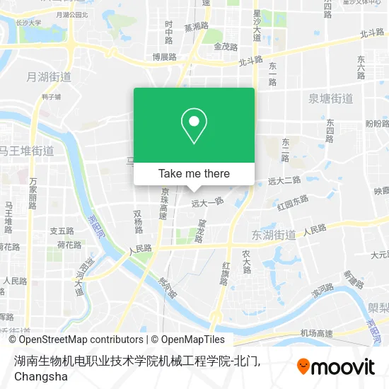 湖南生物机电职业技术学院机械工程学院-北门 map