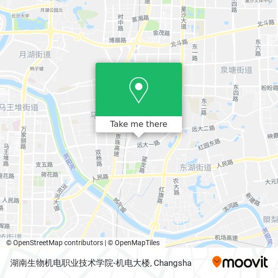 湖南生物机电职业技术学院-机电大楼 map