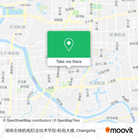 湖南生物机电职业技术学院-机电大楼 map