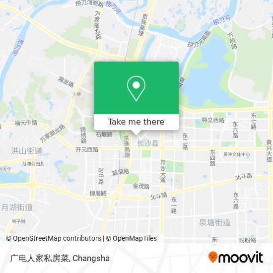 广电人家私房菜 map