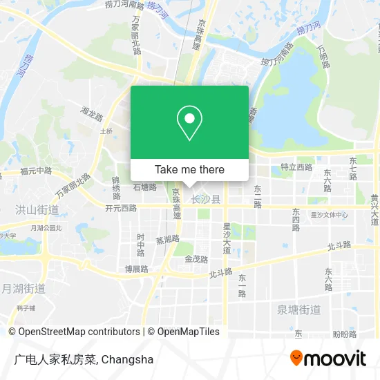 广电人家私房菜 map