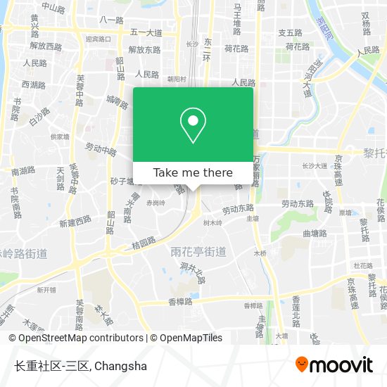 长重社区-三区 map