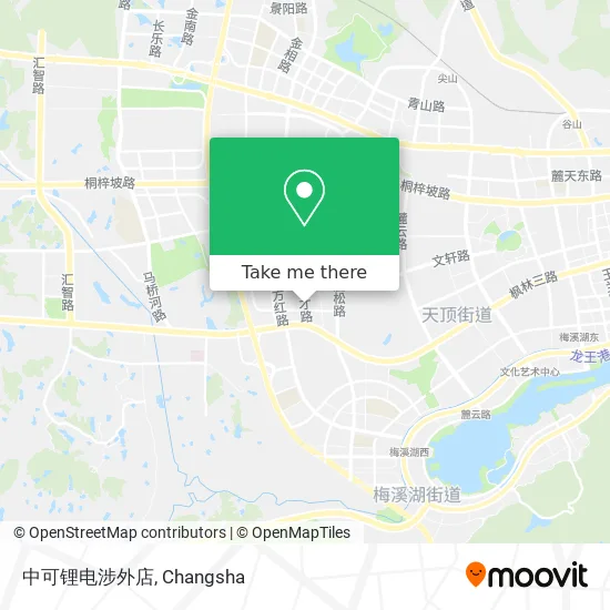 中可锂电涉外店 map