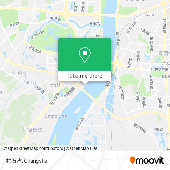 枯石湾 map