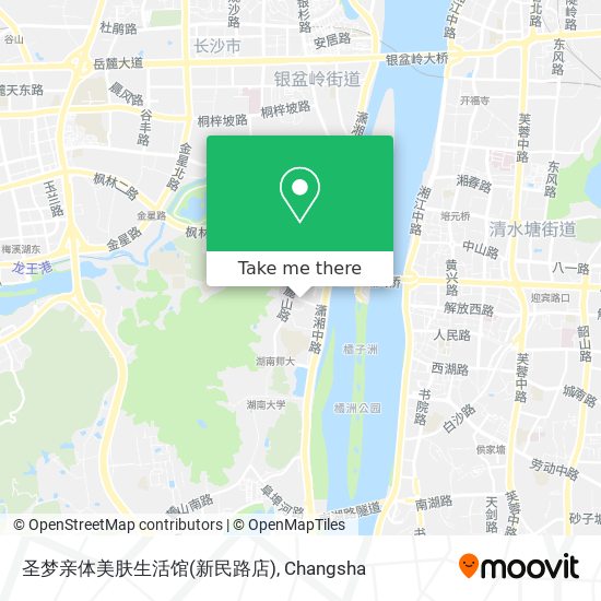 圣梦亲体美肤生活馆(新民路店) map