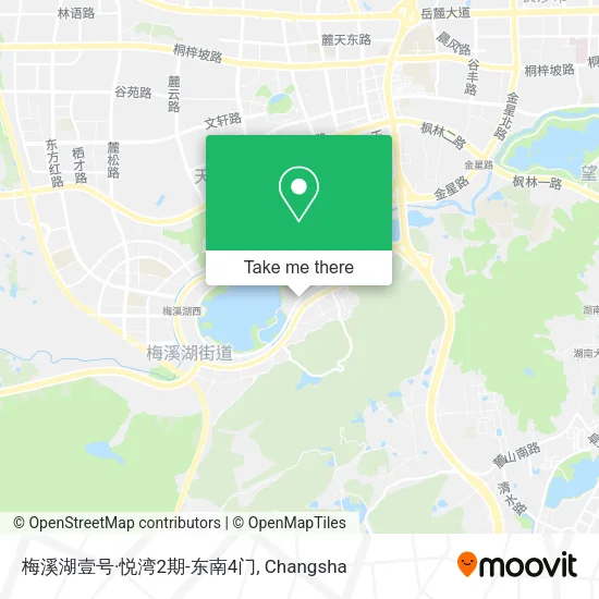 梅溪湖壹号·悦湾2期-东南4门 map