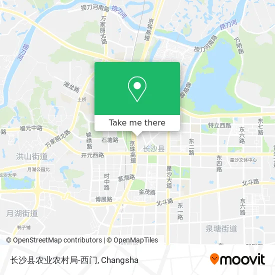 长沙县农业农村局-西门 map