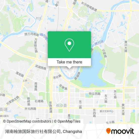 湖南翰旅国际旅行社有限公司 map