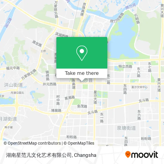 湖南星范儿文化艺术有限公司 map