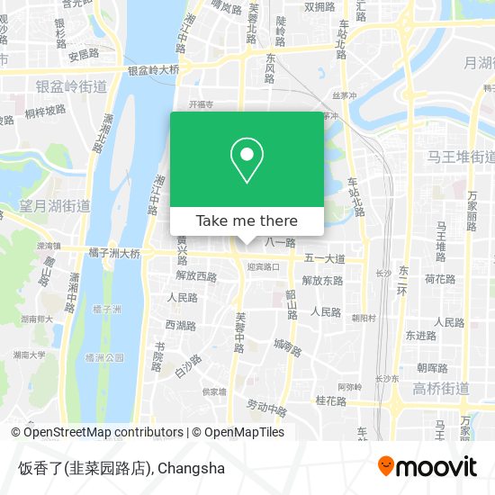 饭香了(韭菜园路店) map