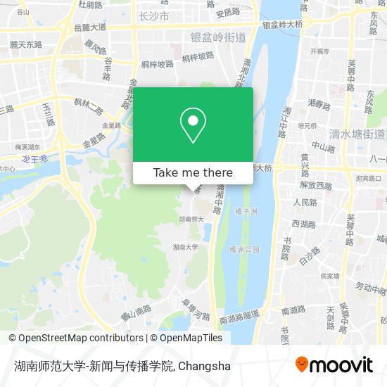 湖南师范大学-新闻与传播学院 map