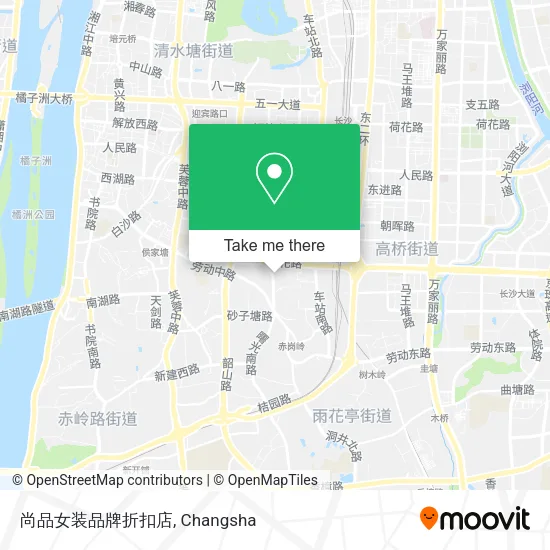 尚品女装品牌折扣店 map