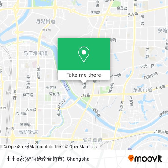 七七e家(福尚缘南食超市) map
